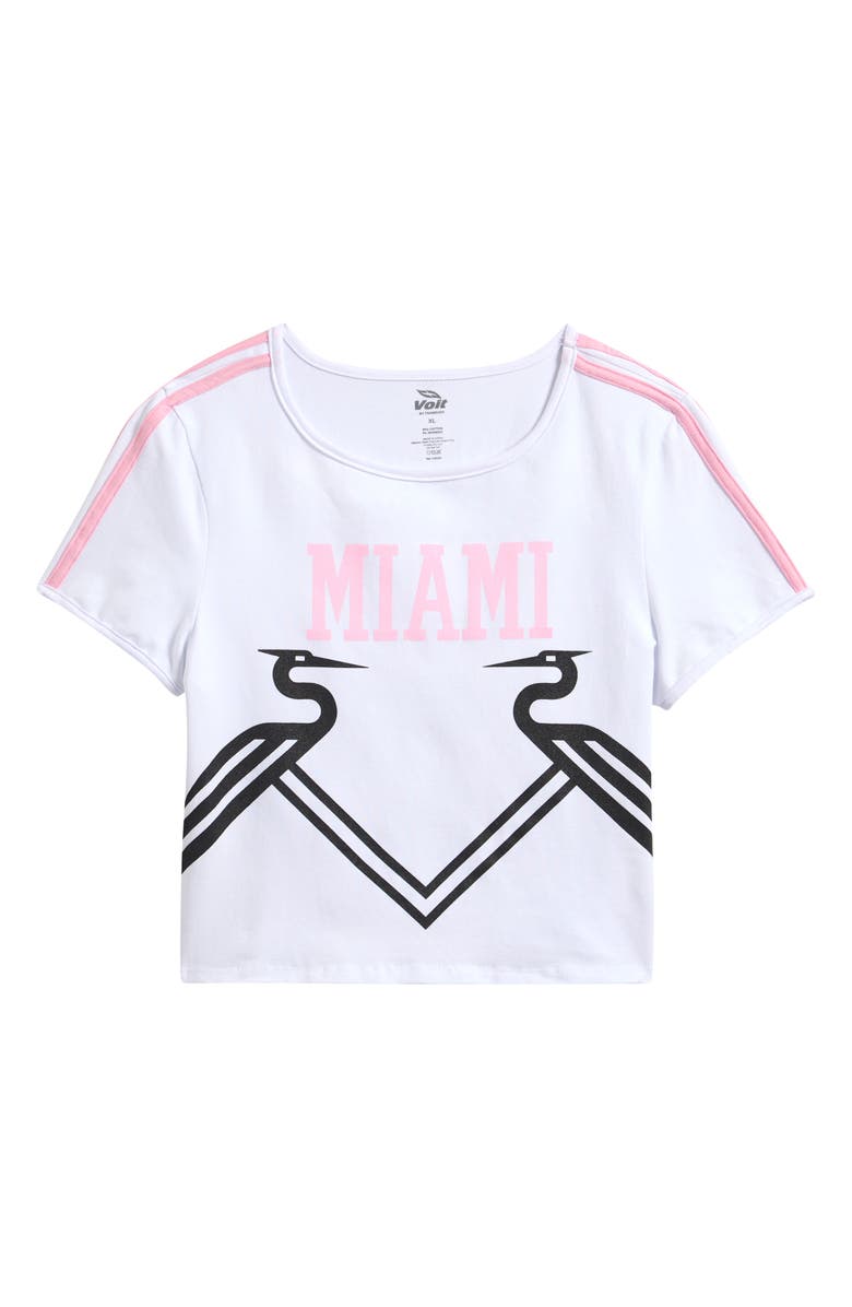 Voit Kids' Graphic Stretch Cotton Baby Tee, Main, color, White