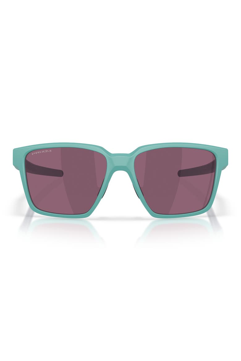 Actuator 57mm Prizm™ Rectangular Sunglasses, Main, color, MATTE PACIFIC / BLACK