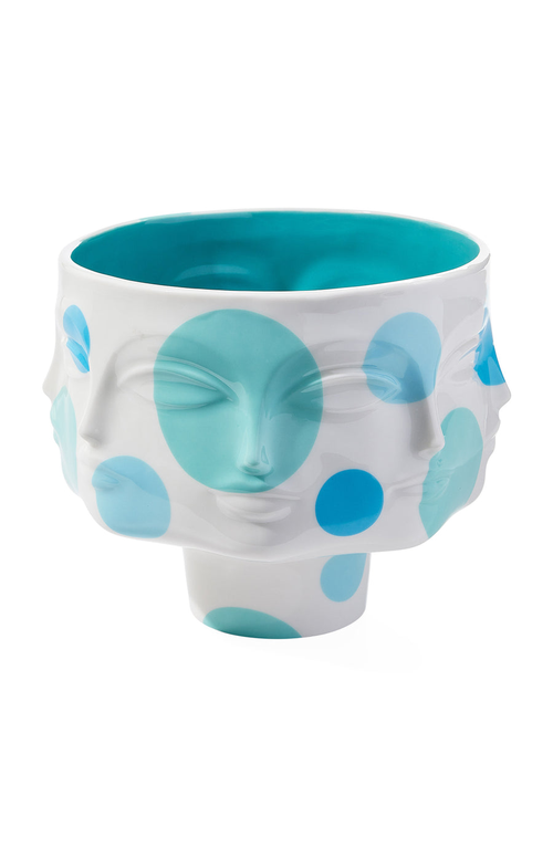 Jonathan Adler L'pop Dora Maar Pedestal Bowl In Blue