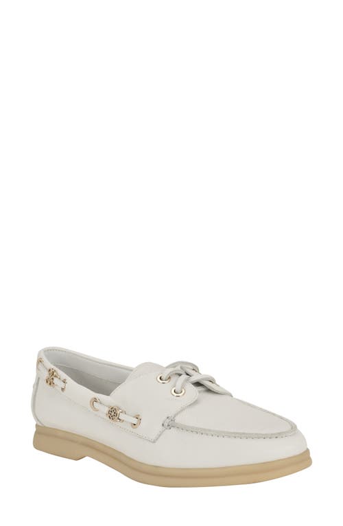 Guess Yomaya Loafer In White