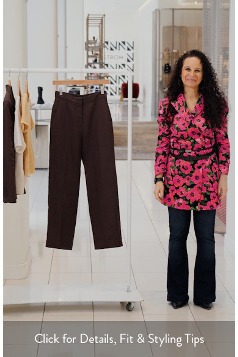 Tempoli Pleat Front Linen Pants video