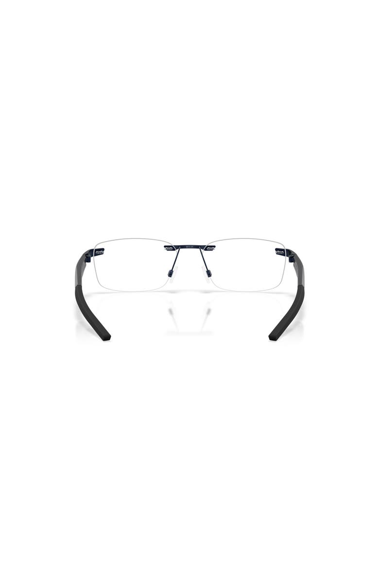 55mm Rectangle optical glasses, Alternate, color, Blue