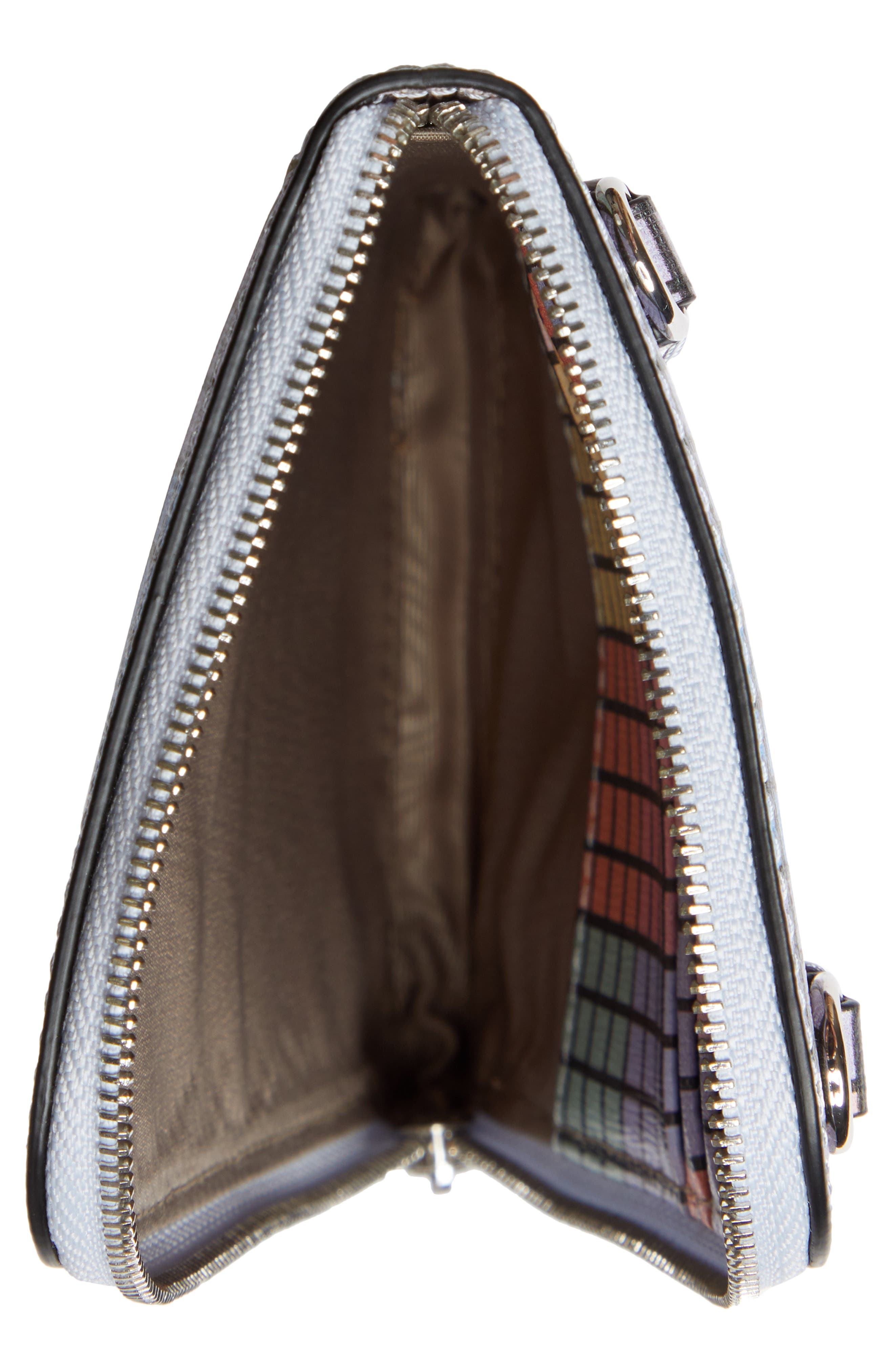 Ganni Recycled Leather Phone Crossbody Bag, Alternate, color, 