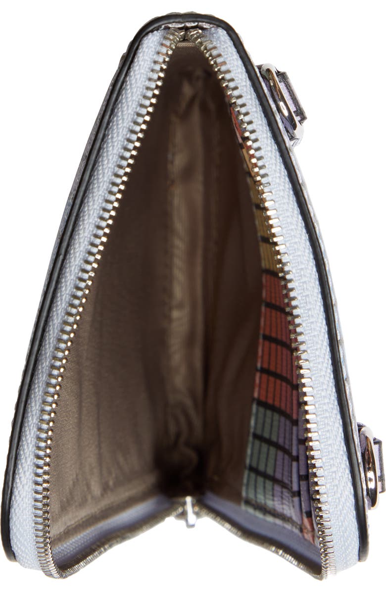 Ganni Recycled Leather Phone Crossbody Bag, Alternate, color,