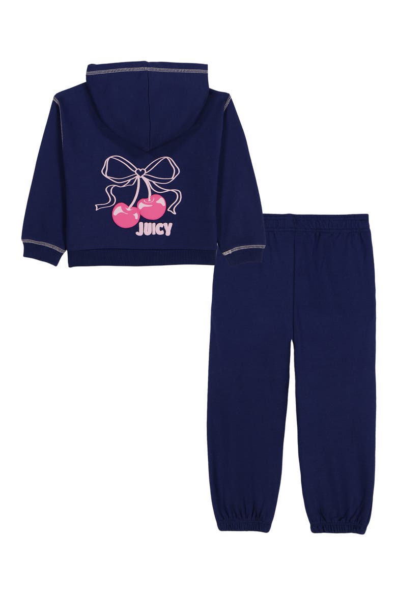 Kids' 2-Piece Fleece Hoodie and Sweatpants Set, Alternate, color, BLUE