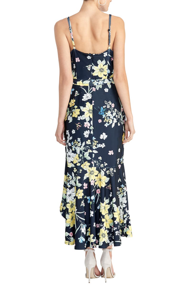 RACHEL Rachel Roy Tie Waist High/Low Dress, Alternate, color,