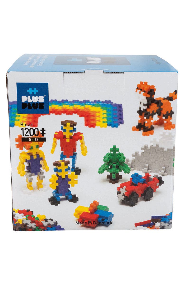 Plus-Plus USA 1200-Piece Basic Playset, Alternate, color,