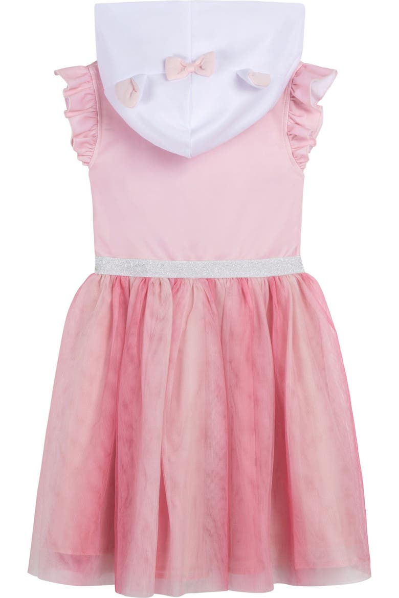 The Aristocats Marie Cosplay Hooded Dress, Alternate, color, Marie Pink White