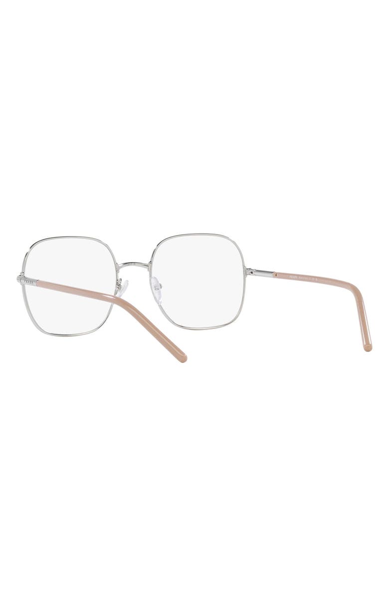 Prada 54mm Rectangle Optical Glasses, Alternate, color, 