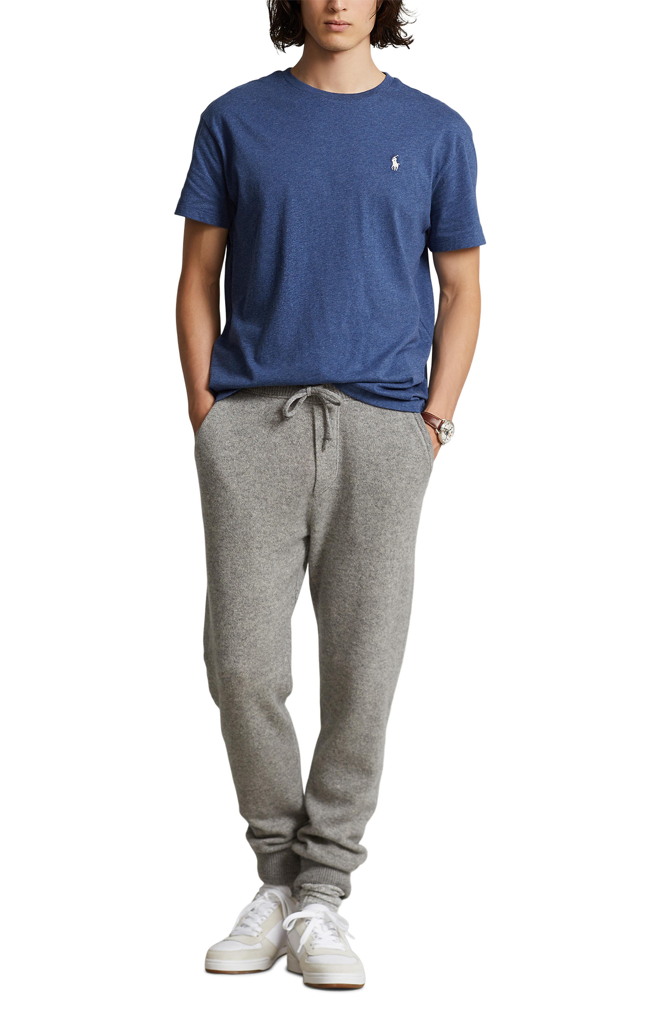 Мужские Polo Ralph Lauren Classic Fit Jersey Crewneck T-Shirt — фото 8
