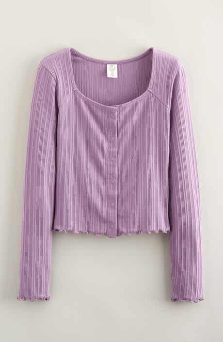Treasure & Bond Kids' Snap Front Cotton Top