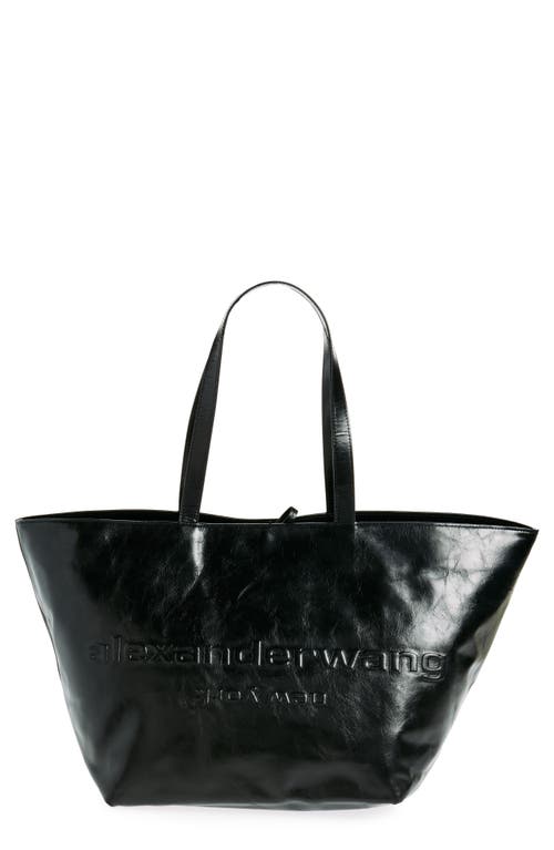 ALEXANDER WANG ALEXANDER WANG PUNCH CRINKLED LEATHER TOTE 