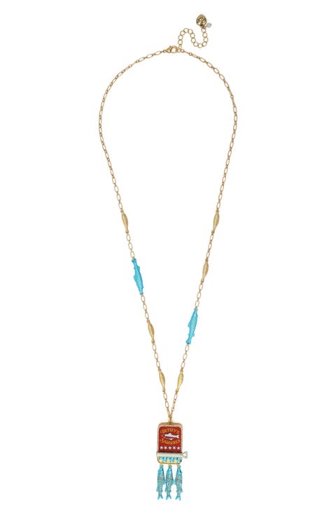 Sardines Pendant Necklace