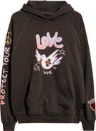 VIC GARCIA WORLD Sweet Bird Graphic Cotton Pullover Hoodie