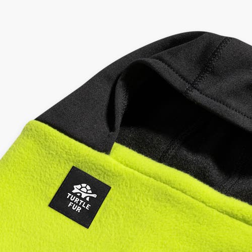Turtle Fur Kids Fleece Shellaclava Balaclava In Green
