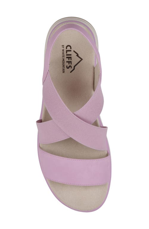 Cliffs By White Mountain Hapley Athleisure Sandal In Light Pink