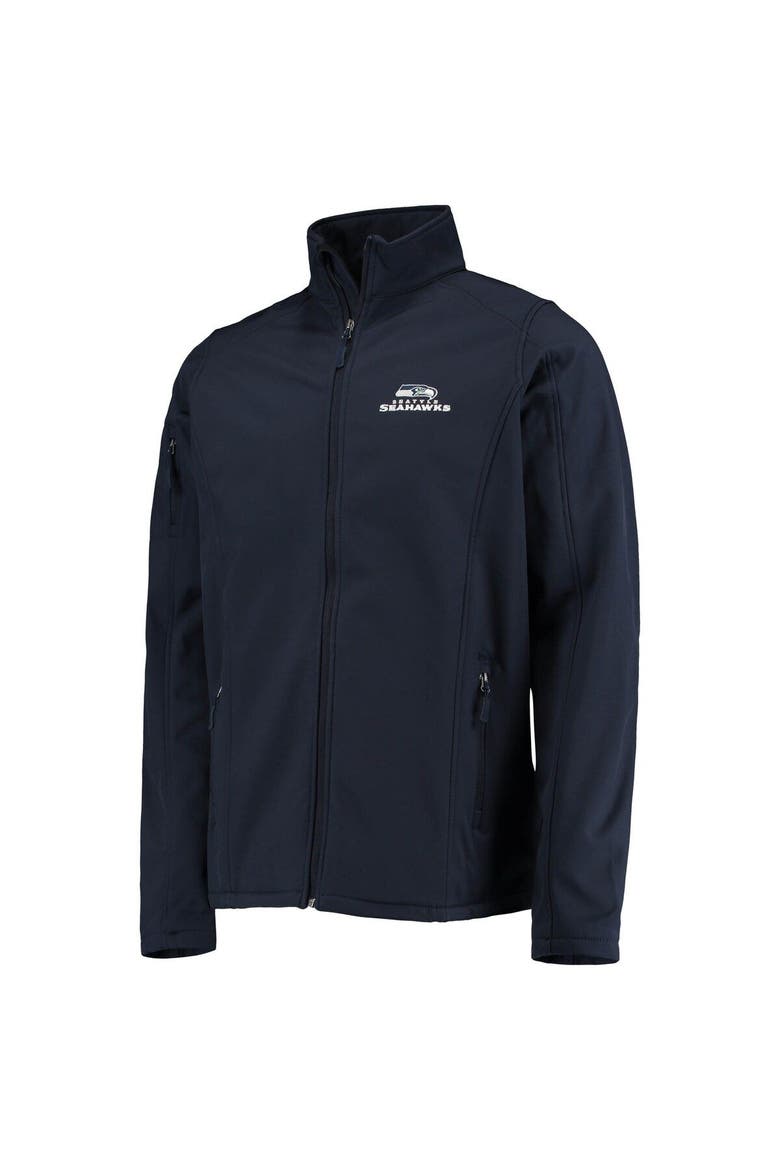 Men's Dunbrooke College Navy Seattle Seahawks Big & Tall Sonoma Softshell Full-Zip Jacket, Alternate, color, Navy