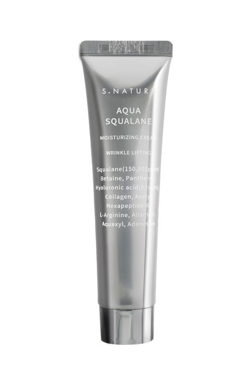 S.nature Aqua Squalane Moisturizing Cream