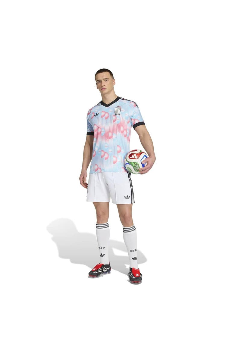 Men's adidas  Light Blue Belgium National Team 2026 Away On-Field Authentic Jersey, Alternate, color, Light Blue
