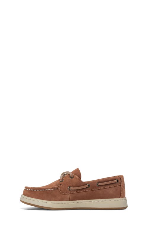 Sperry Kids' Cup Ii Boat Shoe In Brown