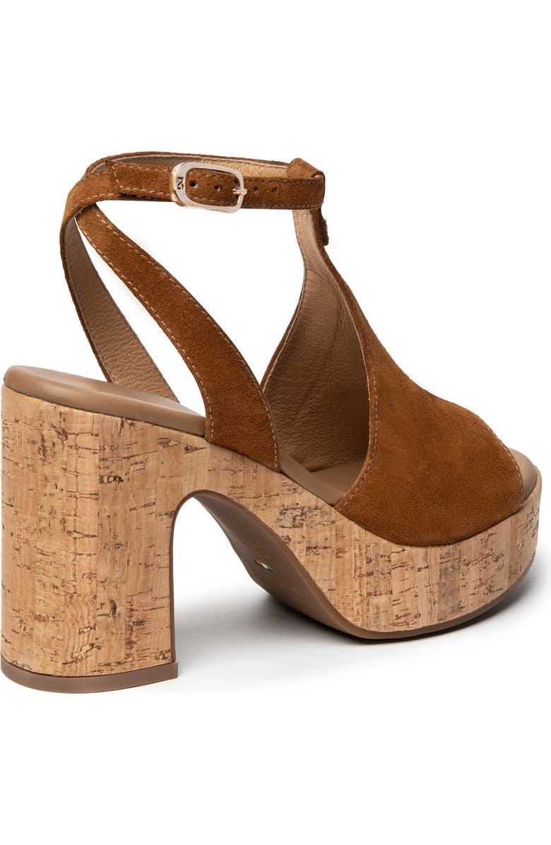 NeroGiardini Ankle Strap Platform Sandal, Alternate, color,