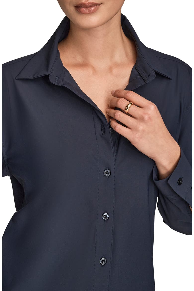 Front Button Shirt, Alternate, color, NIGHTFALL