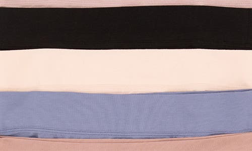 Felina Women's 5-pack Pima Cotton Hi-cut Panty In City Basics