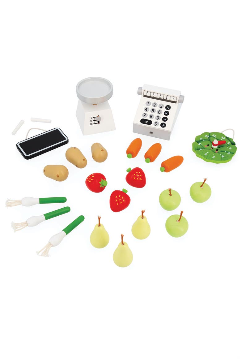 Farm Market Stand Play Set, Alternate, color, YELLOW