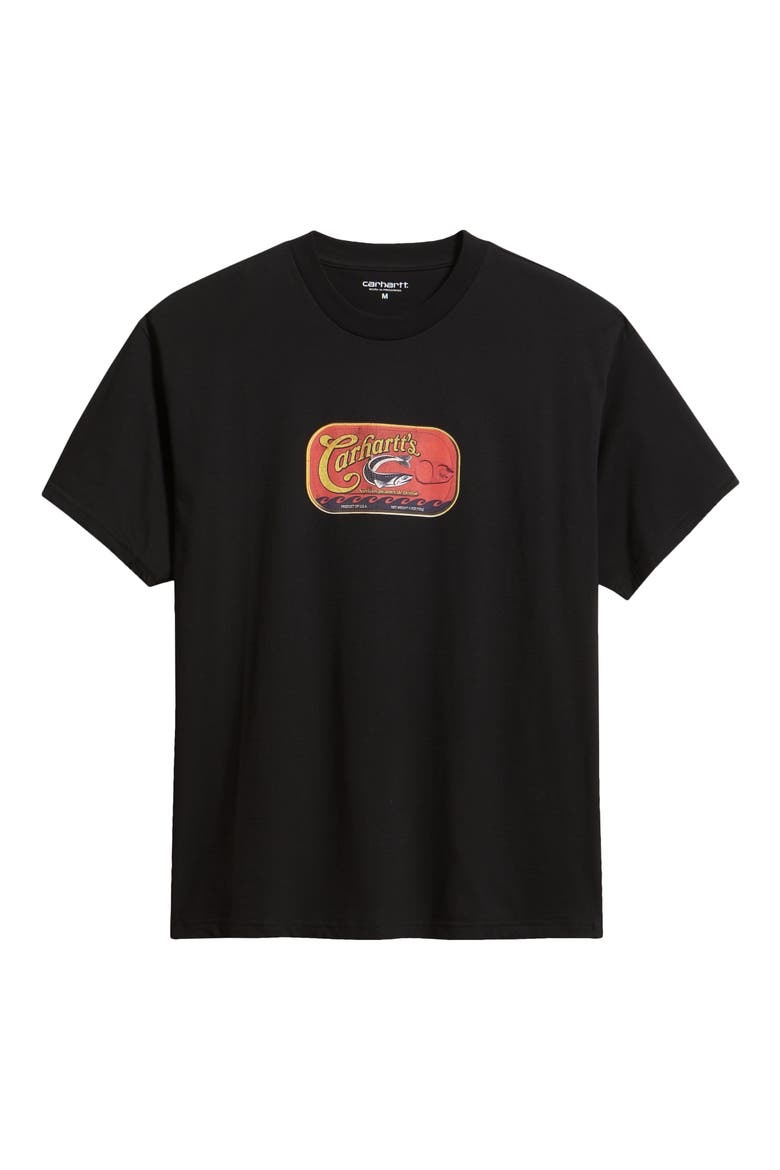 Sardinas Organic Cotton Graphic T-Shirt, Alternate, color, BLACK