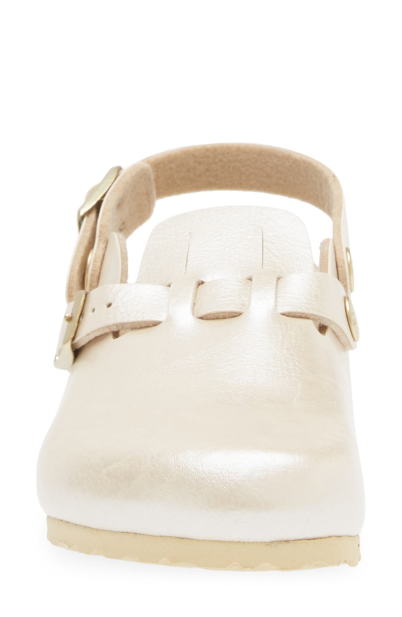 Kids' Kay Graceful Slingback Mule, Alternate, color, BROWN