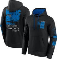 FANATICS Men's Fanatics Black Orlando Magic Game Time Crossover Pullover Hoodie