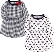 Hudson Baby Two Pack of Long-Sleeve Dress