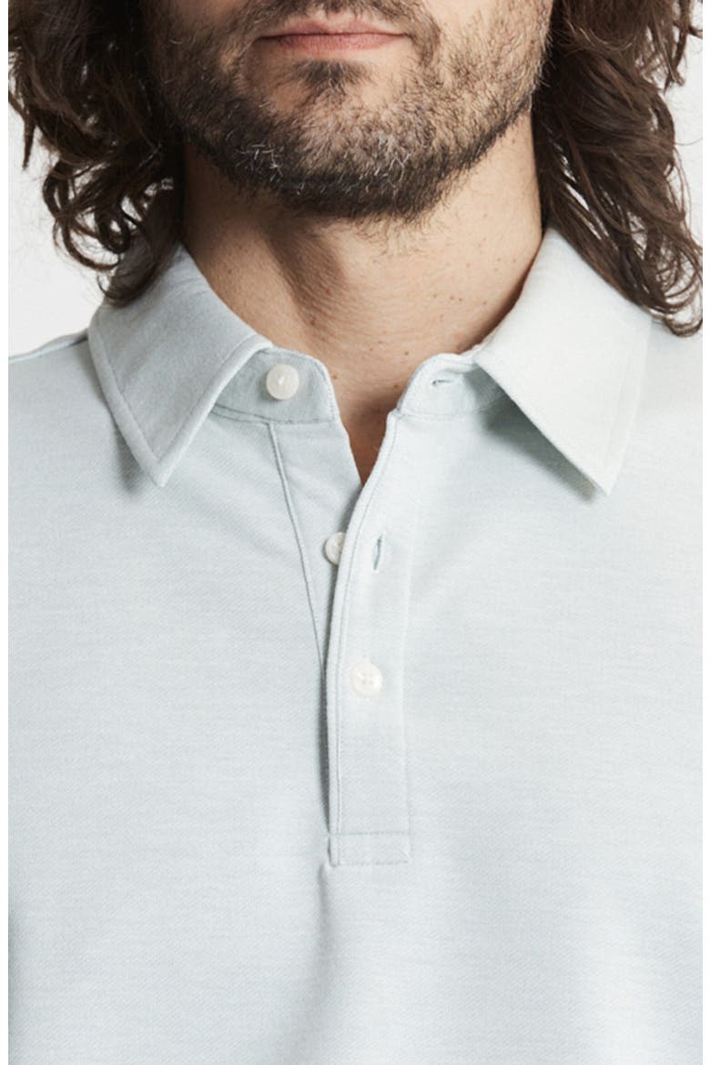 Cloud Jersey Polo, Alternate, color, ISLAND GREEN