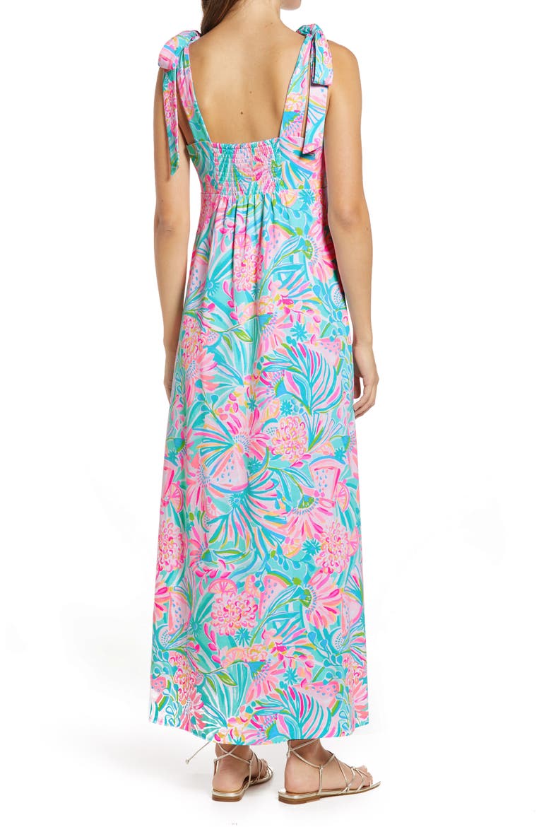 lilly pulitzer mirella maxi dress Pre-owned Mirella Maxi Dress ? It Was All A Dream ? Size Xs,s,m,l,xl In Multicolor