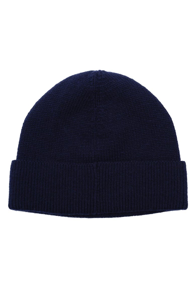 Polo Script Beanie, Alternate, color, Newport Navy