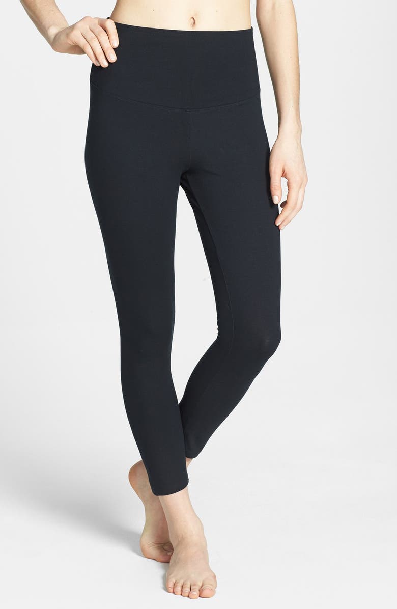 Yummie by Heather Thomson 'Nora' Control Top Skimmer Leggings, Main, color, 