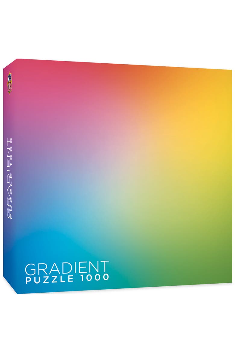 Rainbow Gradient 1000 Piece Puzzle, Main, color, Multicolor