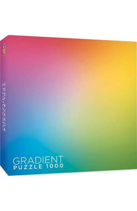 Rainbow Gradient 1000 Piece Puzzle