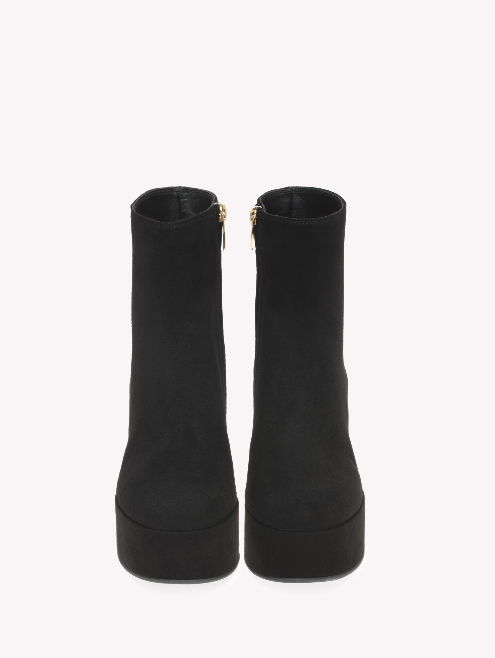 Gianvito Rossi Sally Bootie, Alternate, color, Black Suede