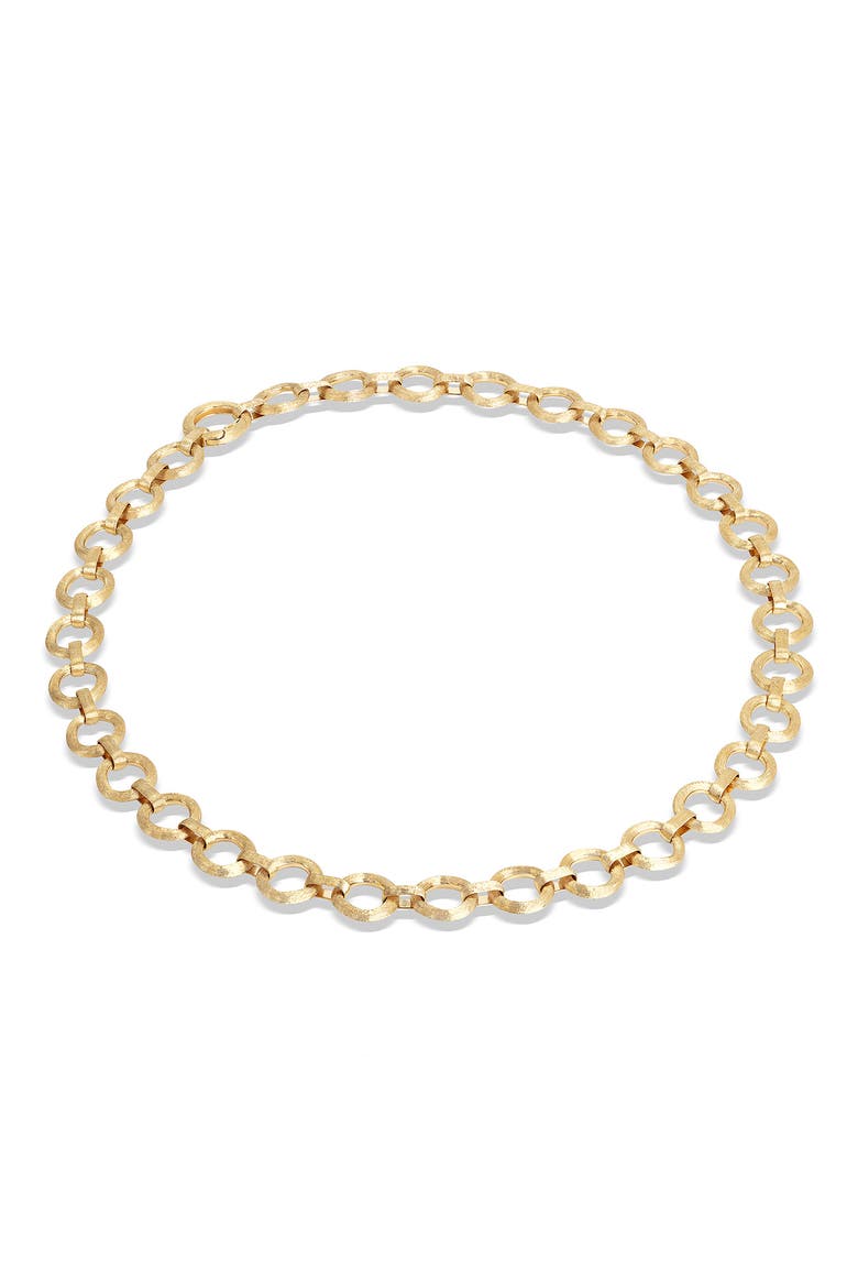 Jaipur Link Statement Necklace, Main, color, YELLOW