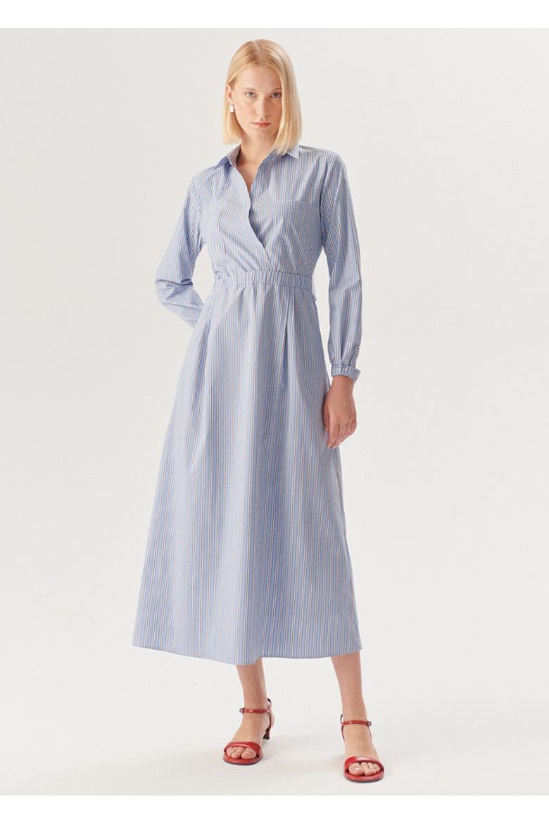 Adelyn Midi Dress, Main, color, Blue