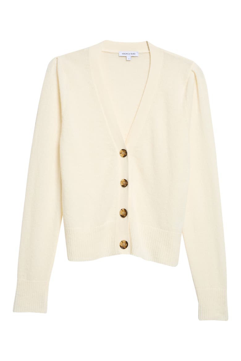 Solene Cashmere Cardigan, Alternate, color, IVORY
