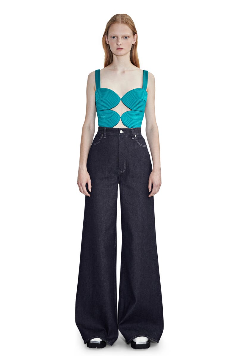 Et Ochs Brice Quilted Cutout Top, Alternate, color, 