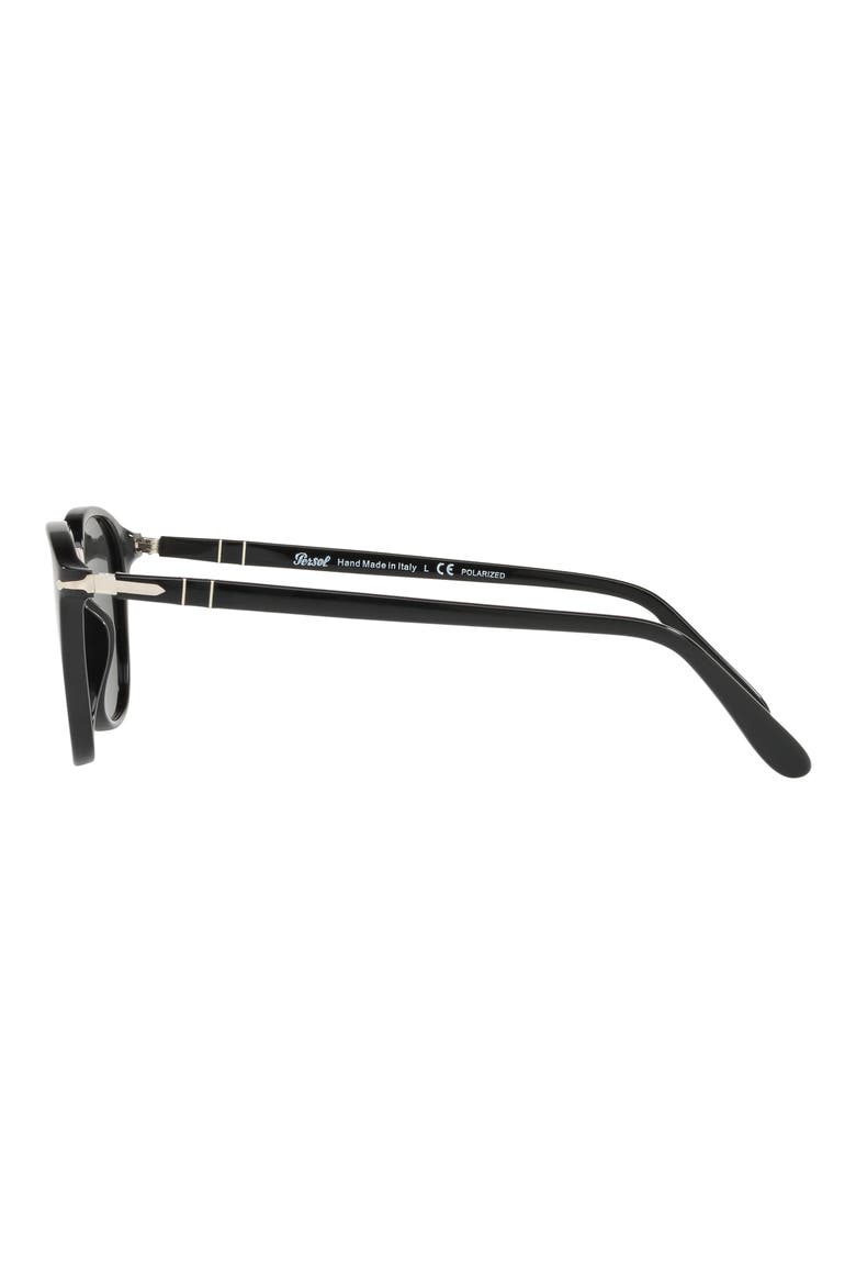 53mm Polarized Phantos Sunglasses, Alternate, color, BLK POL