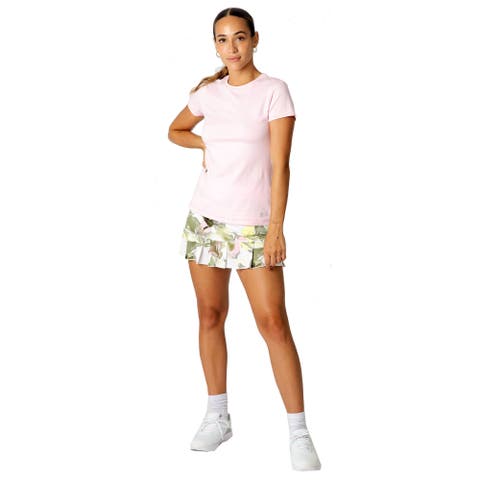 UV Colors Short Sleeve Womens Tennis Shirt