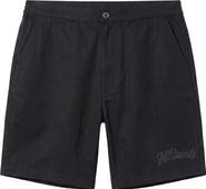AllSaints Circe Flat Front Shorts