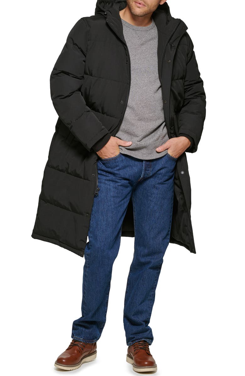 Levi's<sup>®</sup> Long Hooded Puffer Parka, Alternate, color, 