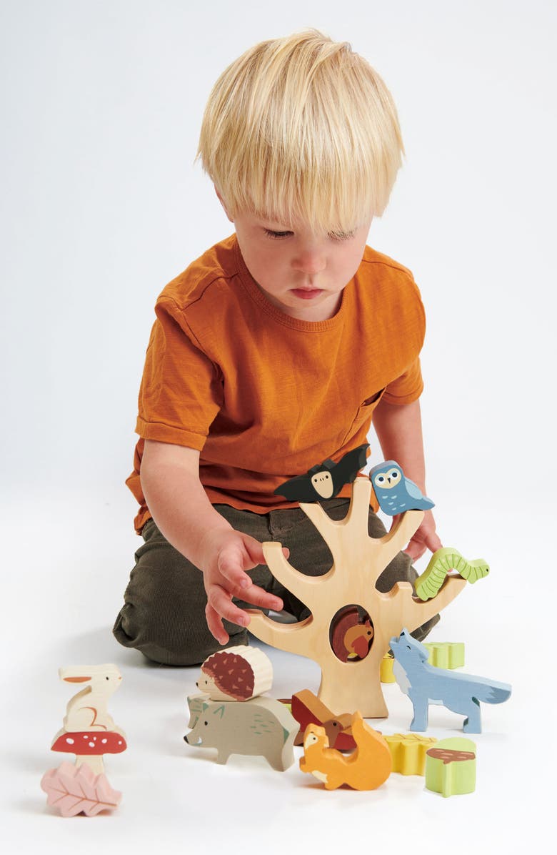 Tender Leaf Toys Forest Stacking Playset, Alternate, color, Multi