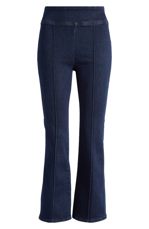 FRAME FRAME JET SET PINTUCK CROP MINI BOOTCUT PULL-ON JEANS