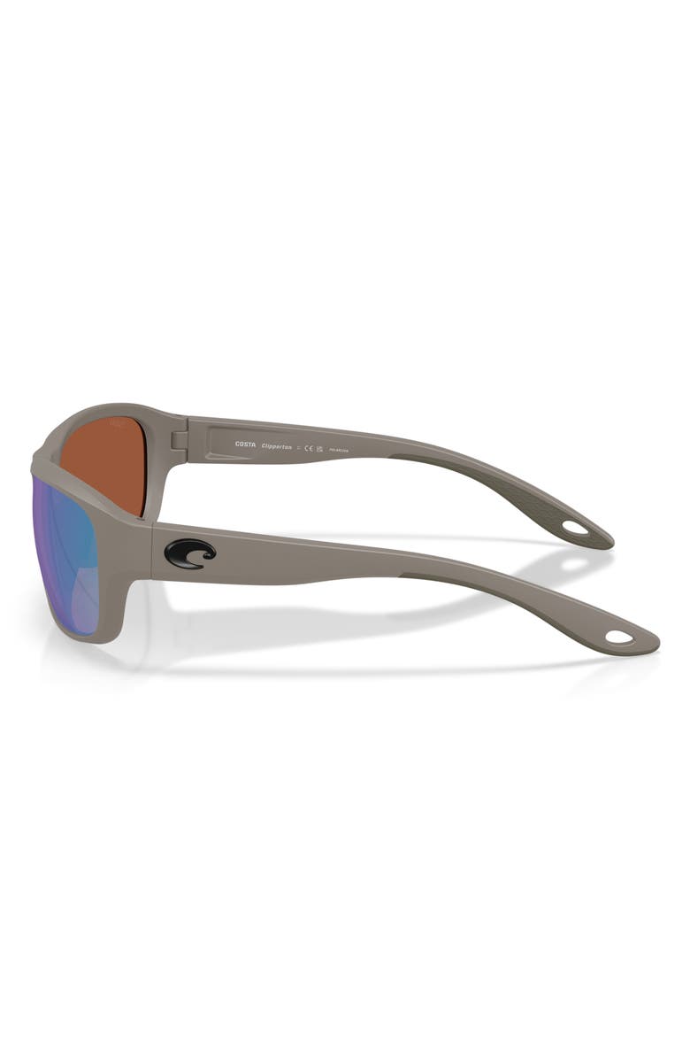 Costa Del Mar Clipperton 58mm Sunglasses, Alternate, color, Matte Olive Shale / Green 580G